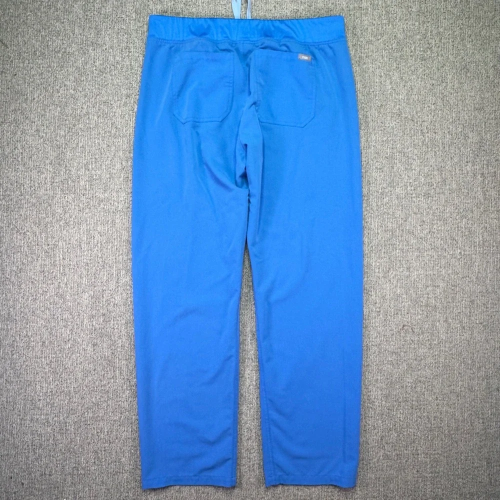 FIGS Blue Technical Collection Scrub Pants Medical Nursing Uniform Large